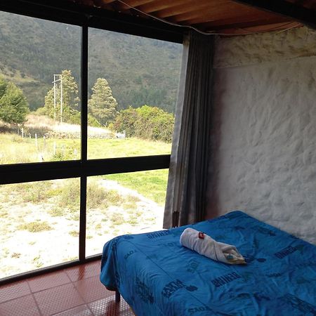 Hospedaje Y Camping Del Rio Monguí Buitenkant foto