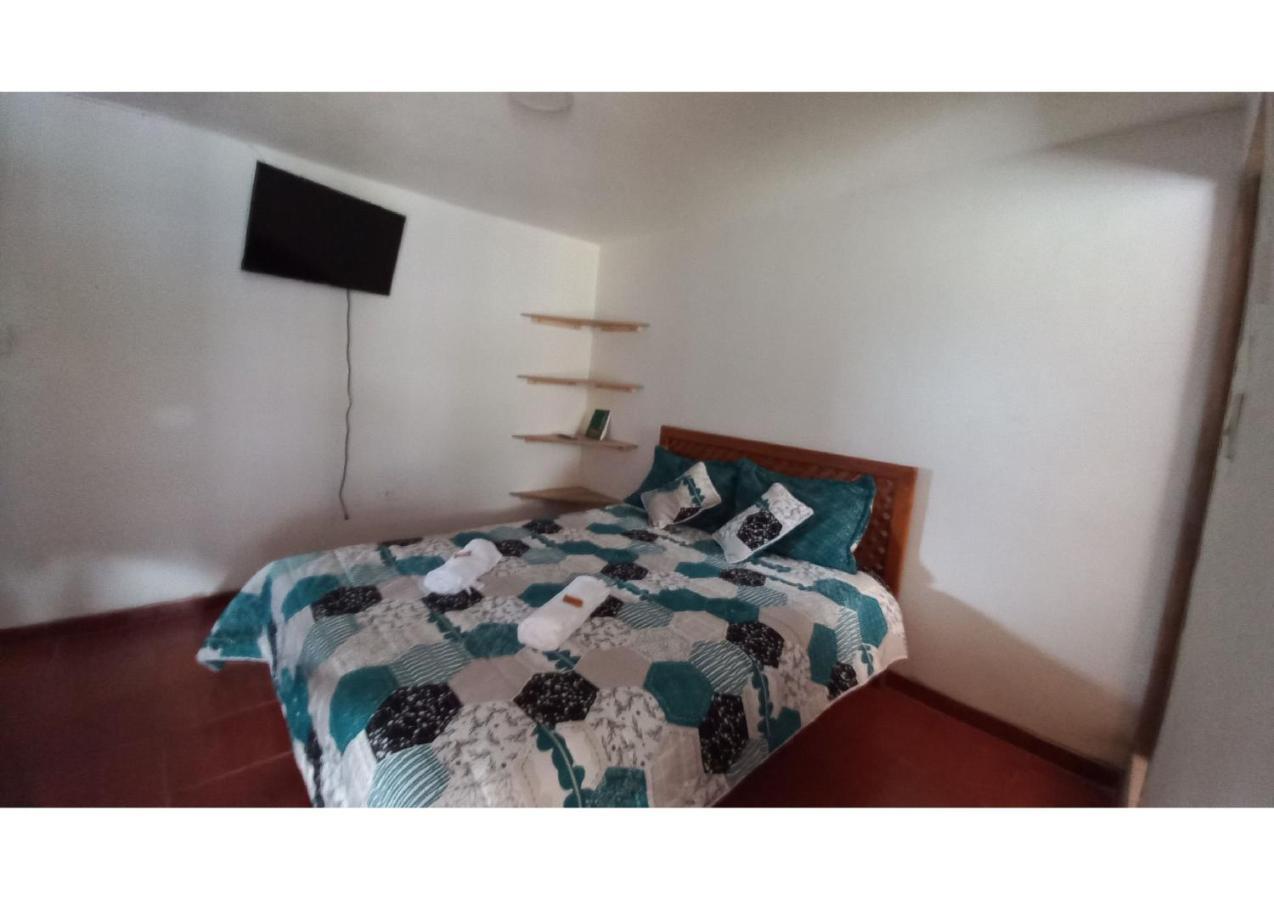 Hospedaje Y Camping Del Rio Monguí Buitenkant foto