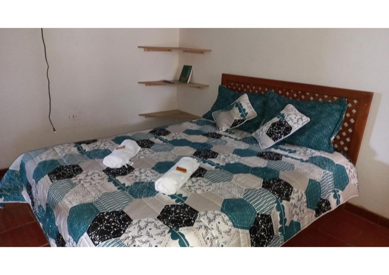 Hospedaje Y Camping Del Rio Monguí Buitenkant foto