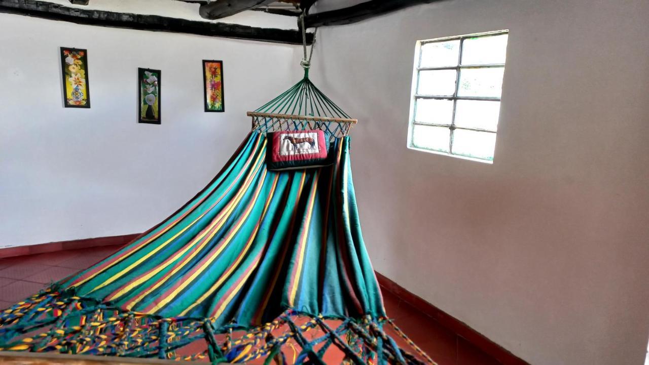 Hospedaje Y Camping Del Rio Monguí Buitenkant foto