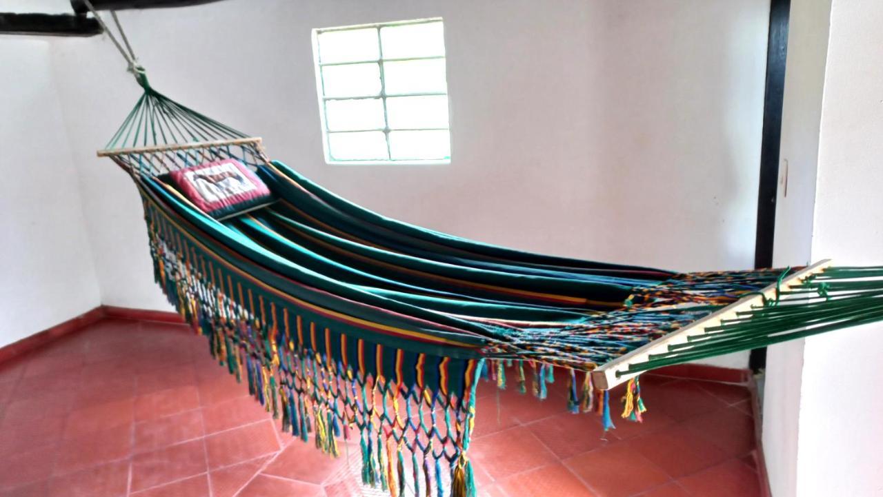 Hospedaje Y Camping Del Rio Monguí Buitenkant foto