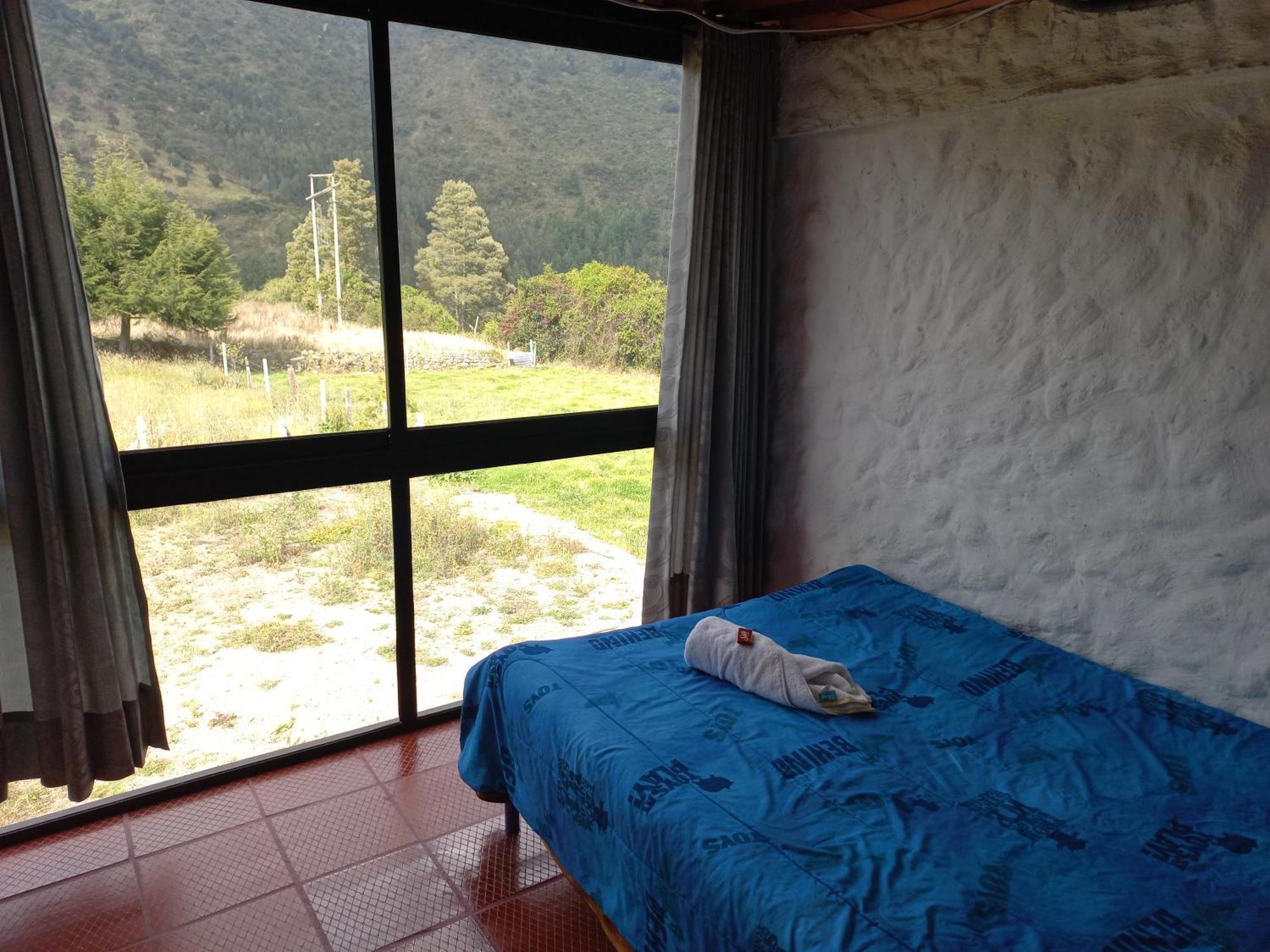Hospedaje Y Camping Del Rio Monguí Buitenkant foto