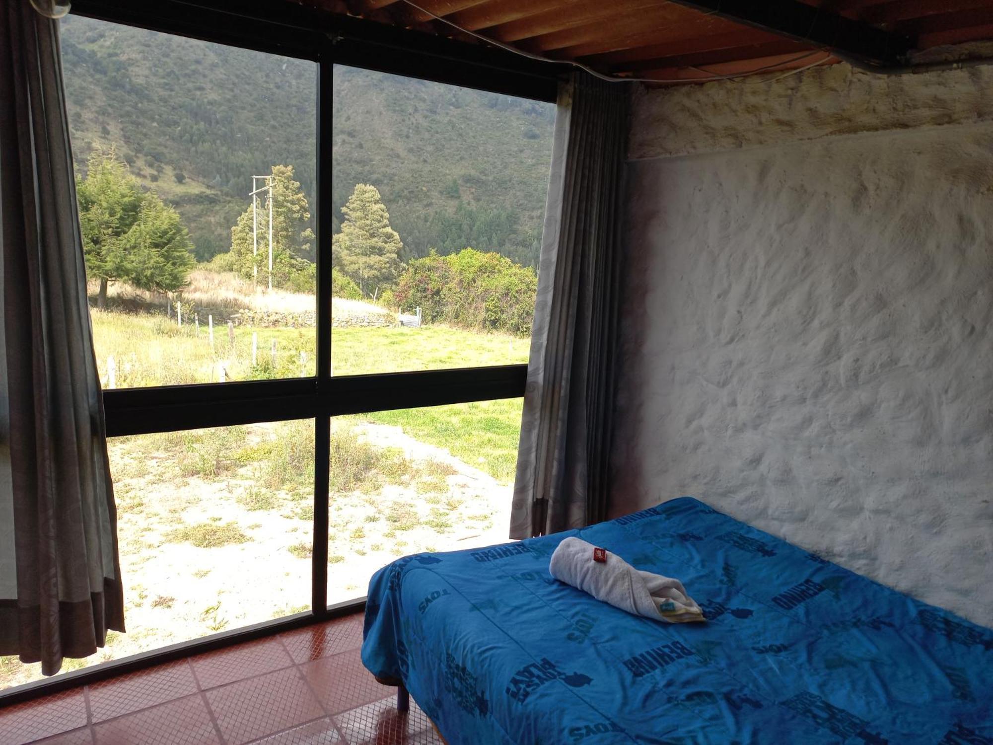 Hospedaje Y Camping Del Rio Monguí Buitenkant foto