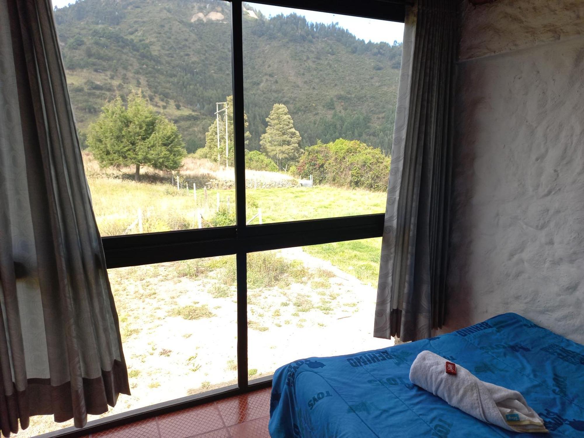 Hospedaje Y Camping Del Rio Monguí Buitenkant foto