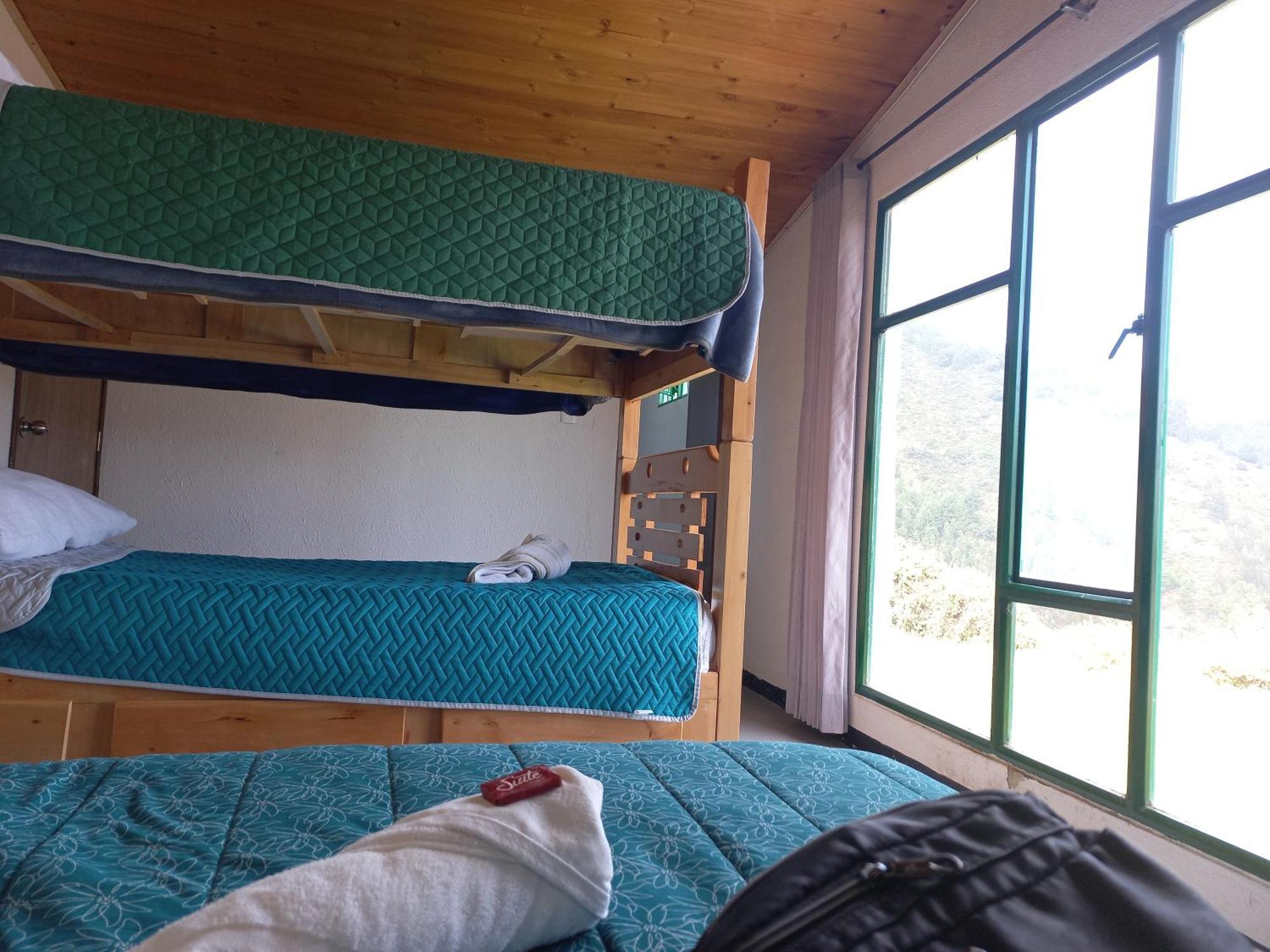 Hospedaje Y Camping Del Rio Monguí Buitenkant foto