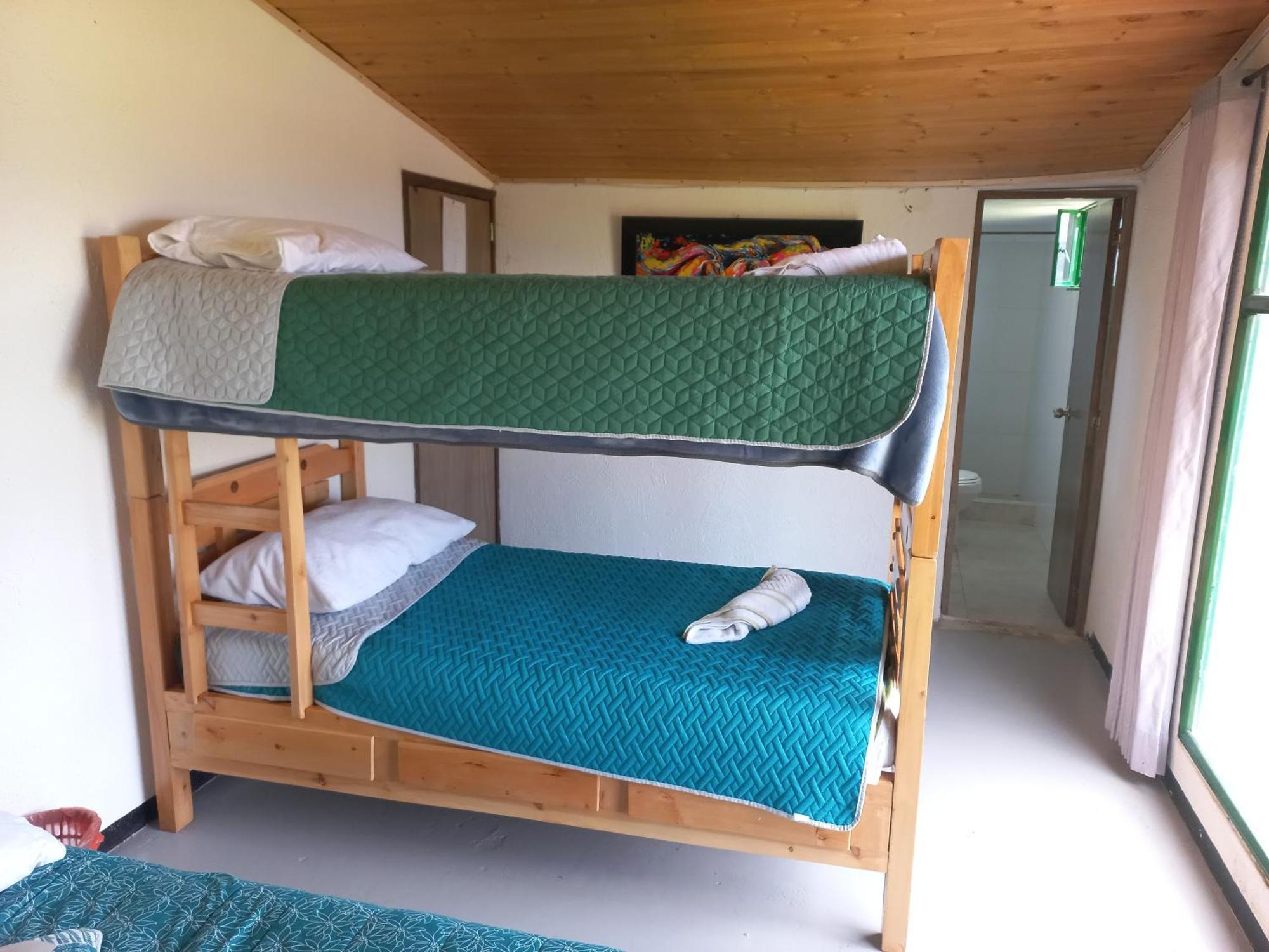Hospedaje Y Camping Del Rio Monguí Buitenkant foto