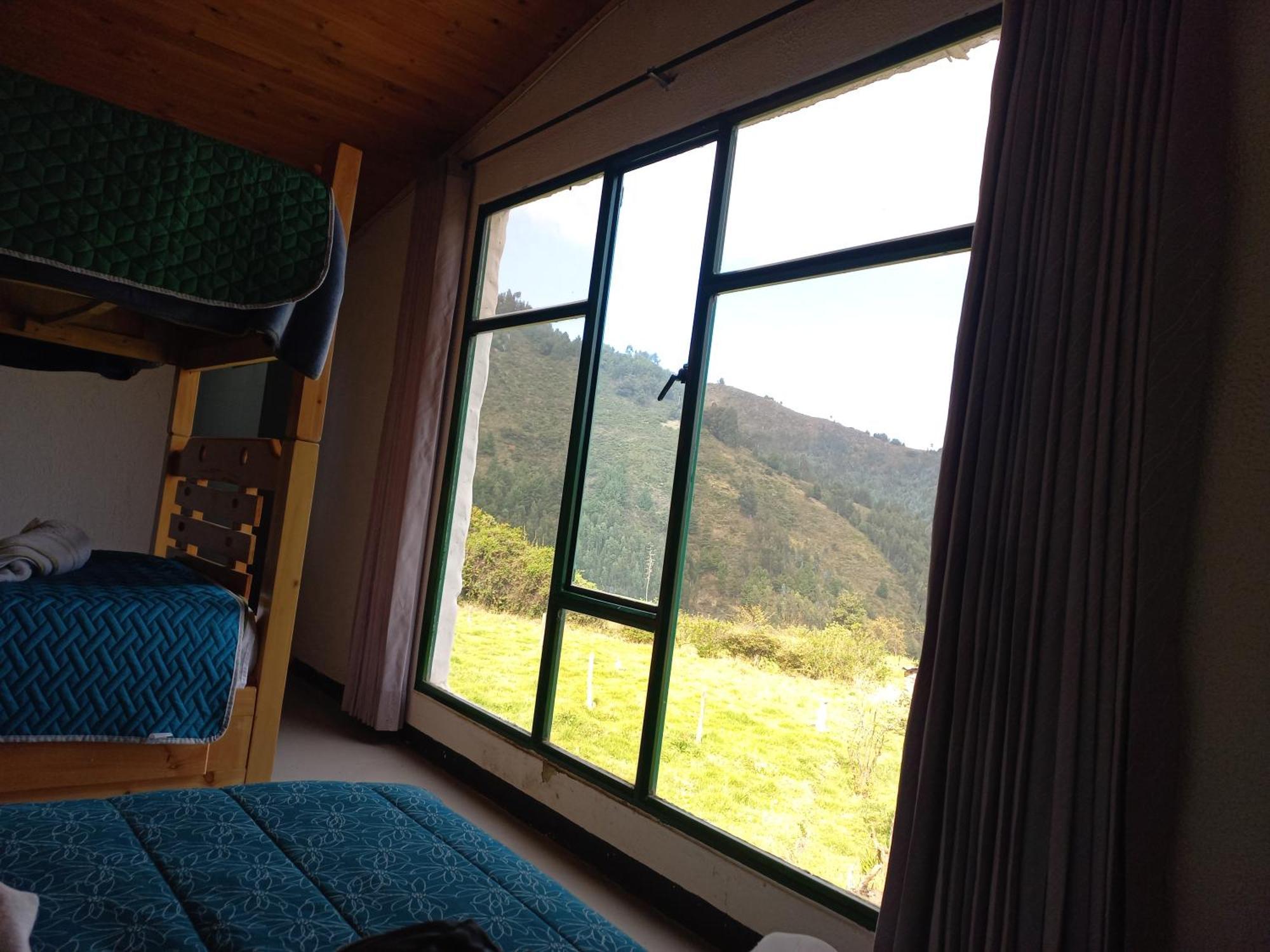 Hospedaje Y Camping Del Rio Monguí Buitenkant foto