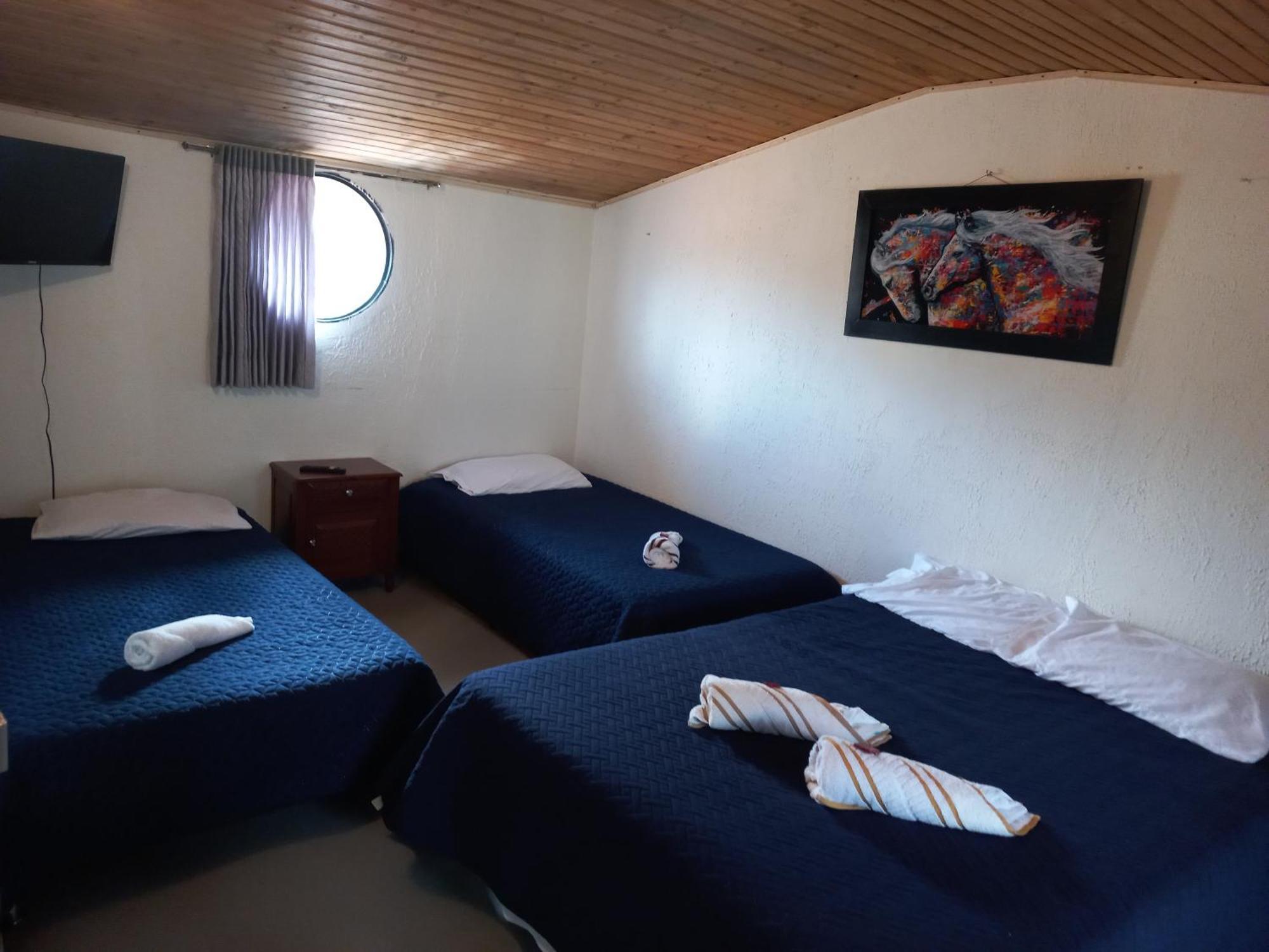 Hospedaje Y Camping Del Rio Monguí Buitenkant foto